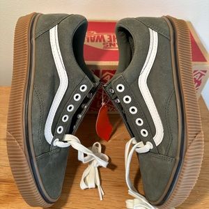 VANS Old Skool suede dusty olive